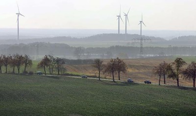  Die Leistungskraft von Windenergie nimmt in Brandenburg immer mehr zu. © MOZ/Thomas Burckhardt