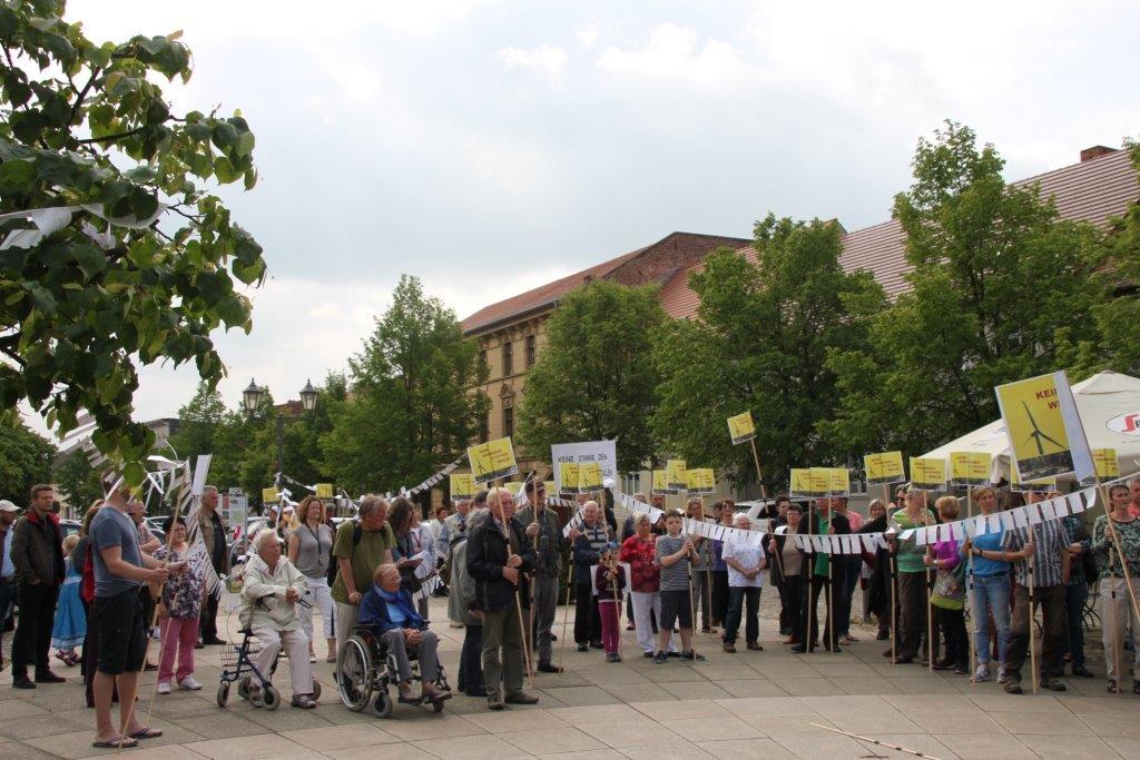 LFV-Aktion keine Windkraft im Wald